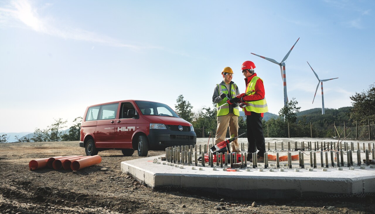 Hilti knižnica EPD a stavebné materiály s nízkym obsahom VOC pre zelené budovy