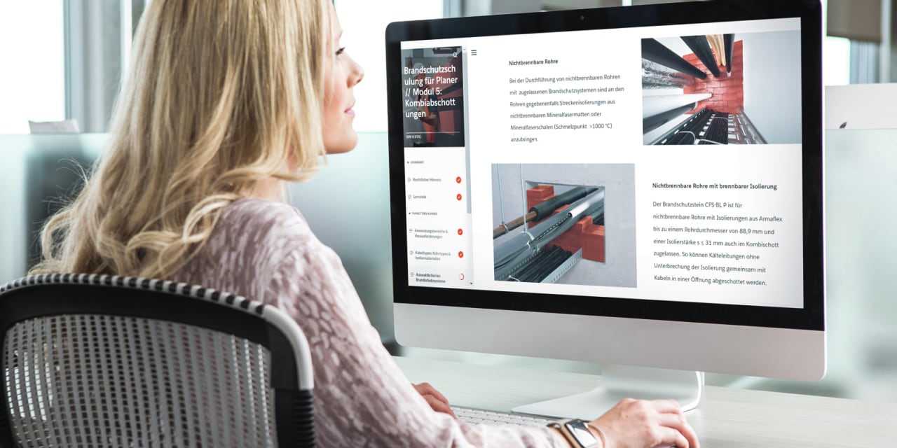E-learningové školenia na počítači