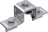 MT-CC-40/50 FL Predmontované U-konektory Svorka s predmontovanou maticou Fast-Lock a skrutkou na priečne spojenie kanála s kanálom podpery MT