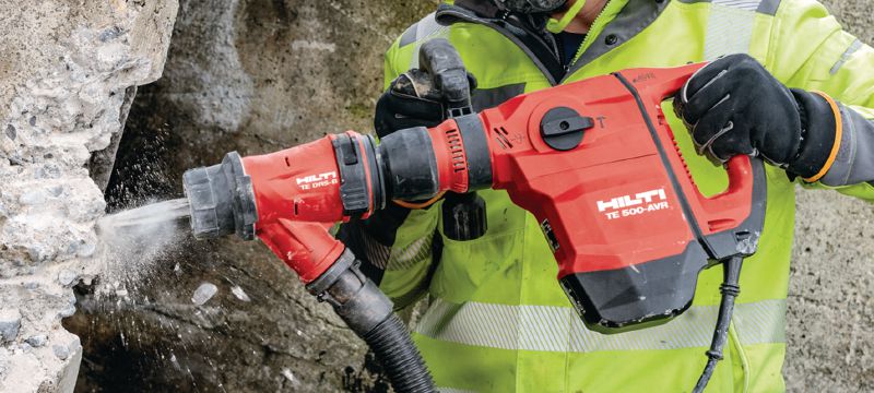 TE 500-AVR SDS-Max sekacie kladivo Univerzálne sekacie kladivo SDS Max (TE-Y) na nenáročné sekanie v betóne a v murive s aktívnou redukciou vibrácií (AVR) Použitie 1