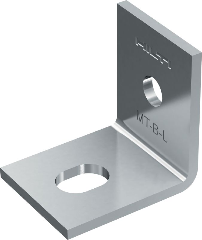 MT-B-L kotevná platňa pre ľahké zaťaženie pre nosníkové konštrukcie Základná spojka na kotvenie ľahkých nosníkových konštrukcií do betónu alebo ocele