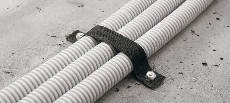 Textilná páska X-TT Textilná páska pre upevnenie káblov a vedení na podlahách Použitie 1