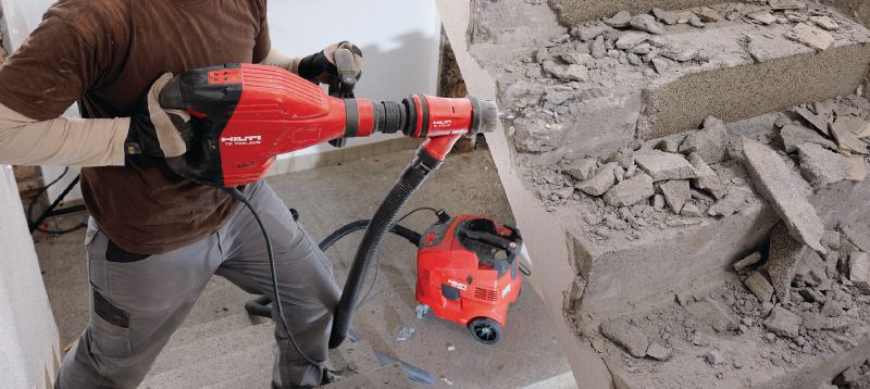 Búracie kladivo TE 700-AVR SDS-Max Výkonné sekacie kladivo SDS Max (TE-Y) na náročné sekanie v betóne a v murive s aktívnou redukciou vibrácií (AVR) Použitie 1