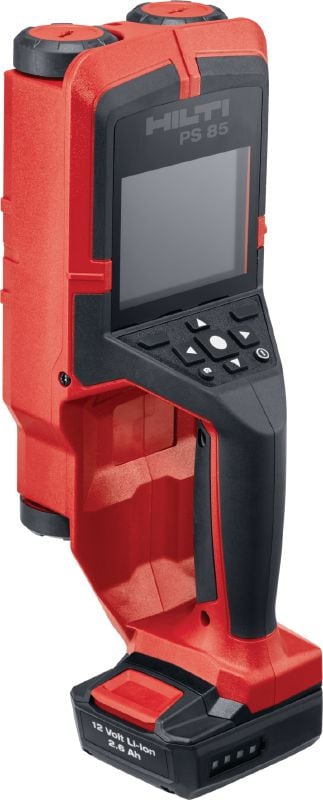 PS 85 Stenový skener Jednoducho použiteľný stenový skener a detektor klincov na prevenciu kolízie pri vŕtaní alebo rezaní v blízkosti skrytých objektov