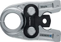 Lisovacie čeľuste na potrubia NPR PM G Lisovacie čeľuste na potrubné objímky s profilom G do 40 mm. Kompatibilné so strojom na lisovanie potrubí Hilti NPR 19-A