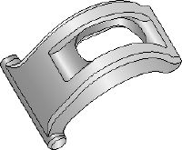 Nosníková svorka MQT Nosníková svorka na upevnenie nosníkov k oceľovým nosníkom bez nutnosti vŕtania alebo zvárania