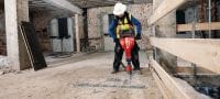TE 2000-22 TE-S akumulátorové búracie kladivo Výkonné a ľahké akumulátorové vŕtacie kladivo na búranie betónu a ďalšie demolačné práce (platforma akumulátora Nuron) Použitie 4