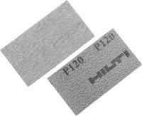 Brúsne papiere DWS-HB Náhradné mriežkové brúsne papiere s rôznou zrnitosťou na použitie s brúsnymi blokmi DWS-HB