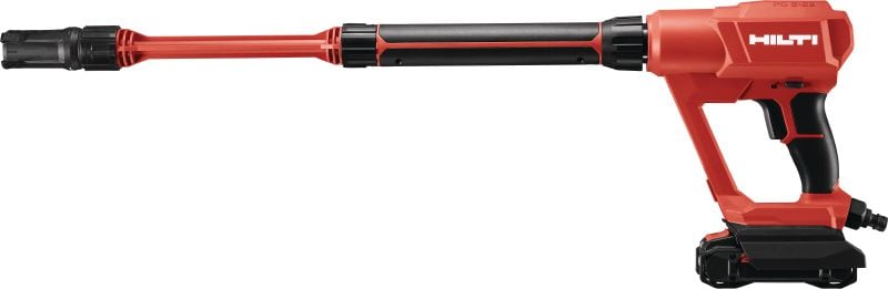 PC 2-22 Akumulátorový tlakový čistič Prenosný tlakový čistič s tlakom až 40 barov (580 PSI), jednoduché upratovanie na stavbách (platforma akumulátora Nuron)