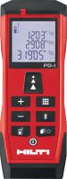 Laserový diaľkomer PD-I Robustný laserový merací prístroj s inteligentnými meracími funkciami a technológiou prepojenia cez Bluetooth® pre interiérové aplikácie s priemerom až 100 m/330 stôp
