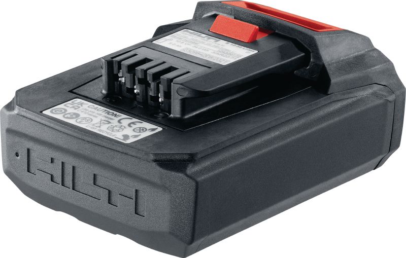B 12-55 12 V akumulátor Kompaktný, vysokokapacitný Li-ionový akumulátor 12 V, 5,0 Ah s modernizovanými článkami typu 21700, ktoré umožňujú zvládnutie viacerých prác na jedno nabitie