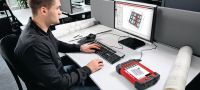 PROFIS Detection Office Softvér na analýzu a vizualizáciu údajov pre zariadenia na snímanie betónu Ferroscan a detekčné systémy X-Scan Použitie 1