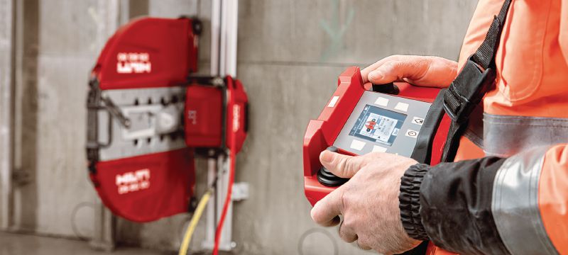 Kotúč stenovej píly SPX MCS Equidist – Silent (60H: na náradie Hilti a Husqvarna®) Jedinečný kotúč stenovej píly (15 kW) vyznačujúci sa vysokou rýchlosťou, dlhšou životnosťou a menšou hlučnosťou (hriadeľ 60H vhodný pre stenové píly Hilti a Husqvarna®) Použitie 1