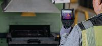 Termokamera PT-C Infračervená kamera na termálne zobrazovanie, na kontrolu elektrických, mechanických, potrubných a vzduchotechnických aplikácií Použitie 1
