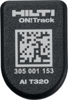 Inteligentný štítok AI T320 ON!Track Bluetooth® Trvácny štítok na sledovanie polohy a dopytu po stavebnom vybavení prostredníctvom systému sledovania strojov Hilti ON!Track – optimalizujte svoje zásoby a ušetrite čas pri ich správe