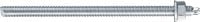 Kotevná skrutka HAS-U 5.8 Kotevná skrutka na použitie spolu s injektážou a patrónovými lepenými kotvami (5,8 CS)