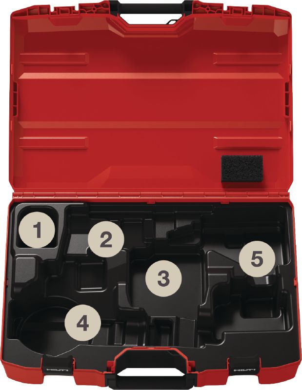 Case 3-tools (L) SF/SI+TE+SR/AG prázdn. 