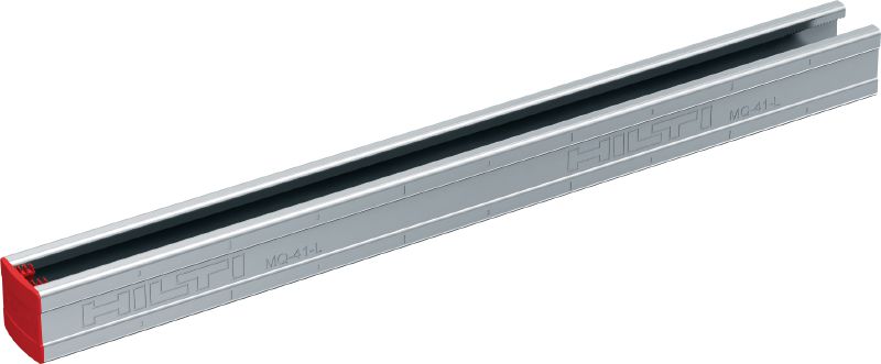 MQ-41-L nosník Pozinkovaný podperný nosník MQ s výškou 41 mm pre aplikácie so stredným zaťažením