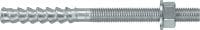 Kotevná skrutka HIT-Z Kotevná skrutka s jedinečným výkonom pre injektážne hybridné/epoxidové kotvy (uhlíková oceľ)