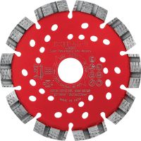 SPX-SL diamantový kotúč na rezanie muriva Jedinečný diamantový kotúč s technológiou Equidist pre optimálny výkon drážkovania v murive