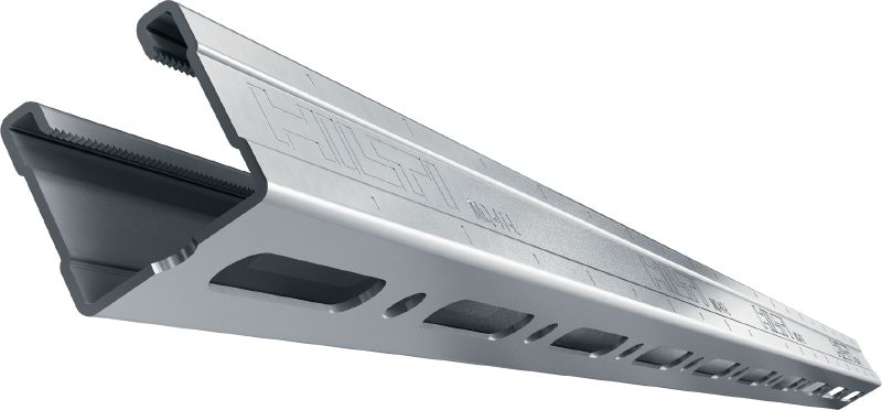 MQ-41-L nosník Pozinkovaný podperný nosník MQ s výškou 41 mm pre aplikácie so stredným zaťažením