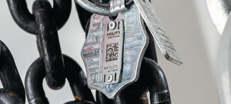 AI T34-P Veľmi robustný štítok z nehrdzavejúcej ocele s vysokou odolnosťou voči mechanickým a abrazívnym pôsobeniam, vybavený rôznymi možnosťami uchytenia pre univerzálne použitie Použitie 1