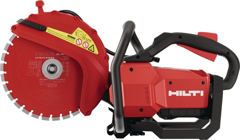 Akumulátorová rezná píla DSH 600-22 ATC (300 mm) Kompaktná akumulátorová píla s hornou rukoväťou, na rezanie do 120 mm s 300 mm čepeľou do betónu, muriva a kovu (akumulátorová platforma Nuron)
