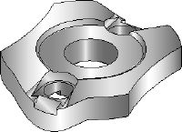 Montážna podložka MQZ-U MQZ-U Galvanicky pozinkovaná redukčná podložka pre metrické upevnenia v tvarovaných otvoroch