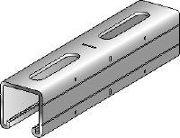 MQ-41/3 nosník Pozinkovaný podperný nosník MQ s výškou 41 mm a hrúbkou 3 mm pre aplikácie so stredným zaťažením