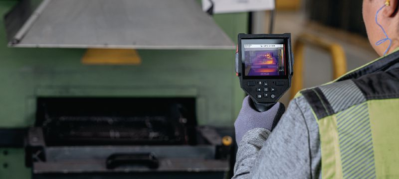 Termokamera PT-C Infračervená kamera na termálne zobrazovanie, na kontrolu elektrických, mechanických, potrubných a vzduchotechnických aplikácií Použitie 1