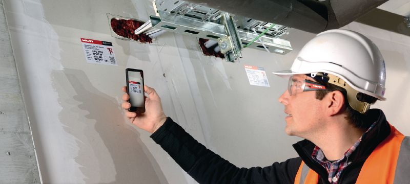 Softvér Firestop Documentation Manager (Správa protipožiarnej dokumentácie) Webová aplikácia na efektívny záznam, sledovanie a kontrolu inštalácií z oblasti požiarnej bezpečnosti Použitie 1