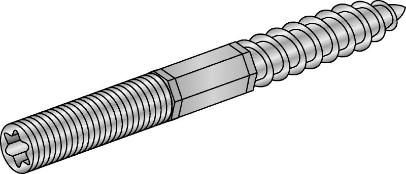 Pozinkovaný závesný svorník 4.6 s hlavou Torx Pozinkovaný závesný svorník z ocele 4.6 a s hlavou Torx