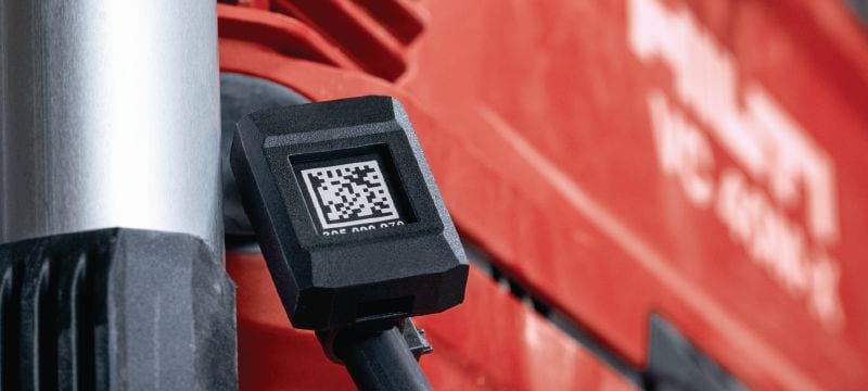 Inteligentný štítok AI T320 ON!Track Bluetooth® Trvácny štítok na sledovanie polohy a dopytu po stavebnom vybavení prostredníctvom systému sledovania strojov Hilti ON!Track – optimalizujte svoje zásoby a ušetrite čas pri ich správe Použitie 1