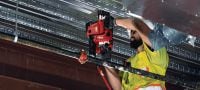 Systém na odsávanie prachu TE DRS 4/6 Integrovaný systém na pohodlné odsávanie prachu pri vŕtaní alebo sekaní akumulátorovými vŕtacími kladivami TE 4-22 a TE 6-22 Použitie 1