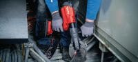 NCT 85 C-22 akumulátorové nožnice na medené/hliníkové káble Akumulátorové nožnice s pištoľovou rukoväťou na medené a hliníkové káble do 3,2 palca │ 80 mm (platforma akumulátora Nuron) Použitie 1