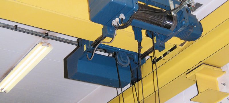 Kotevná skrutka HAS-D Vysoko výkonná dynamická kotevná skrutka pre priechodné a prednastavené použitie injektážnych hybridných kotiev (uhlíková oceľ) Použitie 1