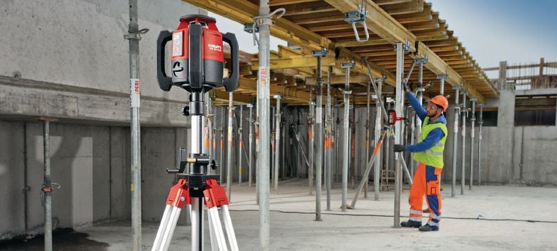 Laserový prijímač PRA 30  Použitie 1