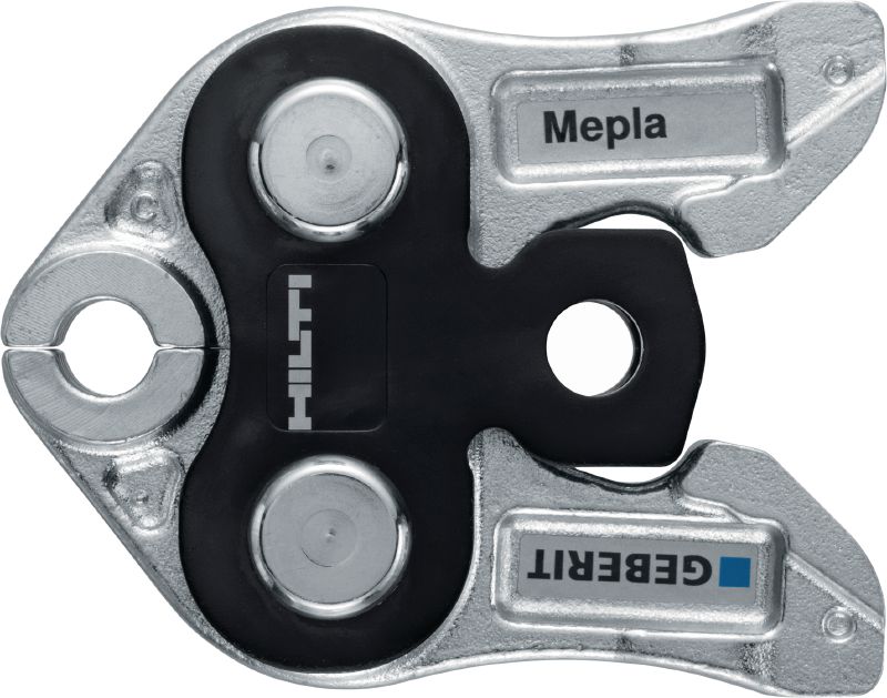Lisovacie čeľuste na potrubia NPR PM G Lisovacie čeľuste na potrubné objímky s profilom G do 40 mm. Kompatibilné so strojom na lisovanie potrubí Hilti NPR 19-A