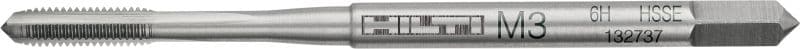 Sada závitorezných vrtákov HSS-TB SQ Závitorezných vrták so šesťhranným driekom na rezanie závitov v oceli ≤ 700 N/mm² podľa normy DIN 371