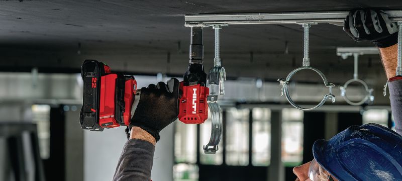 Expanzná kotva HST4 Naša najvýkonnejšia klinová expanzná kotva na prenášanie vysokého statického a seizmického zaťaženia v betóne s trhlinami (uhlíková oceľ) Použitie 1