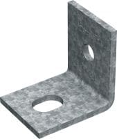 MT-B-L OC kotevná platňa pre ľahké zaťaženie Stĺpiková základná spojka na kotvenie ľahkých nosníkových konštrukcií do betónu alebo ocele, na vonkajšie použitie s nízkym znečistením