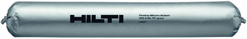 CFS-S SIL Protipožiarny silikónový tmel Tmel na báze silikónu zabezpečuje maximálne dilatácie protipožiarnych spojov a prestupov potrubí