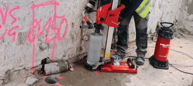 Spájkovateľný výmenný modul P-U na abrazívne materiály Štandardný spájkovaný výmenný modul pre jadrové vŕtanie do všetkých druhov betónu – pre všetky stroje Použitie 1