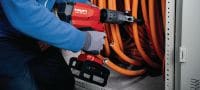 NCT 85 C-22 akumulátorové nožnice na medené/hliníkové káble Akumulátorové nožnice s pištoľovou rukoväťou na medené a hliníkové káble do 3,2 palca │ 80 mm (platforma akumulátora Nuron) Použitie 3