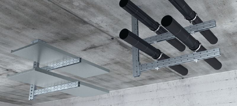 MT-80 OC uzavretý nosník Odolný uzavretý nosník na použitie s komponentmi MT-TFB vo vonkajšom prostredí Použitie 1