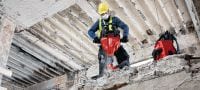 TE 2000-22 TE-S akumulátorové búracie kladivo Výkonné a ľahké akumulátorové vŕtacie kladivo na búranie betónu a ďalšie demolačné práce (platforma akumulátora Nuron) Použitie 1