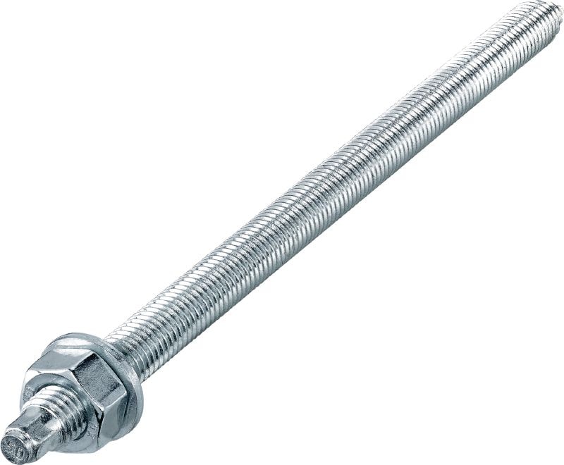 Kotevná skrutka HAS-U 8.8 Kotevná skrutka na použitie spolu s injektážou a patrónovými lepenými kotvami (8,8 CS)