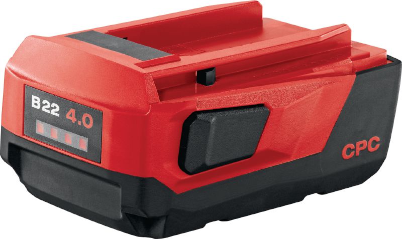 Akumulátor B22 4.0 22 V Vysoko výkonná, kompaktná Li-ion batéria 22 V 4,0 Ah