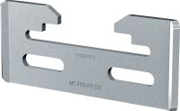MT-FPS-FF Spojka Fixpoint Konzola s náterom pre exteriér pre upevnenie potrubných uložení MP-PS na modulárne nosníky Hilti MT ako upevňovacie body v mierne koróznom prostredí
