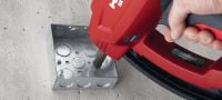 X-GN MX klince do betónu (zásobníkové) Zásobníkové klince na upevňovanie do betónu a iných základných materiálov použitím akumulátorovej plynovej klincovačky GX 120 Použitie 4